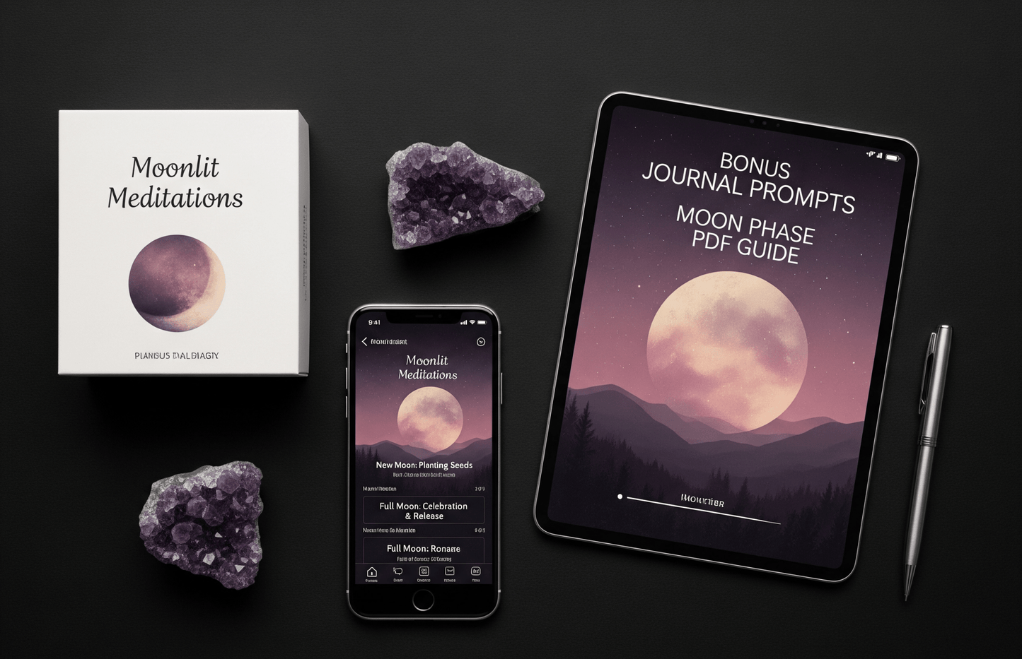 Moon Medicine: 8 Sacred Meditations for Every Lunar Phase - Sacred Willow