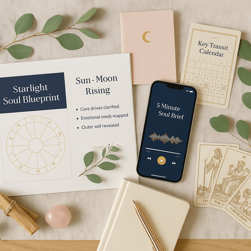 Starlight Soul Blueprint and Tarot Forecast - Sacred Willow